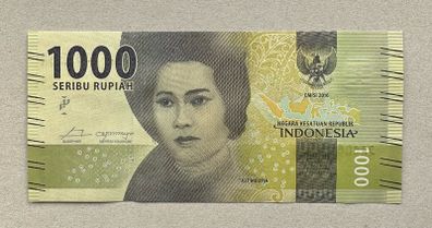 Indonesia 1000 Rupiah 2016 Banknote