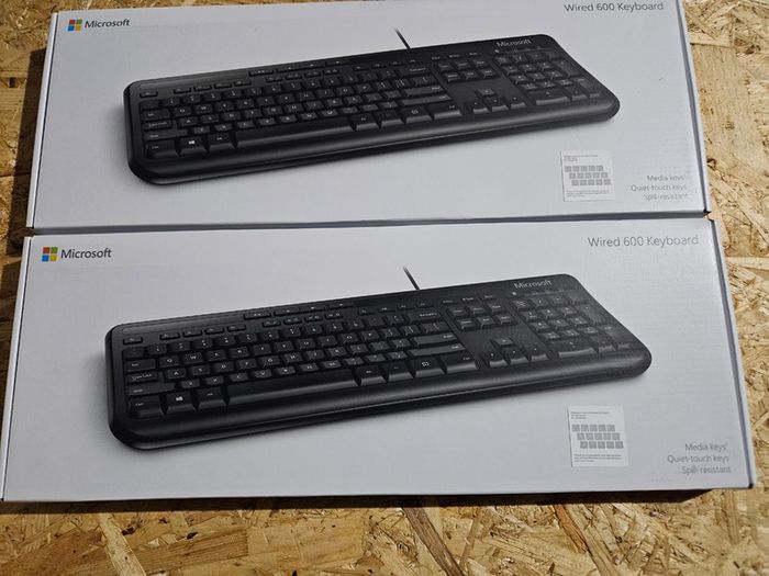 Microsoft  wired keyboard, brand new