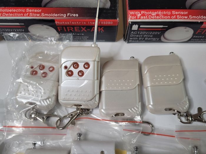 Complete home security alarm system