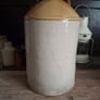 Antique One Gallon Stoneware Flagon Jug Image 4