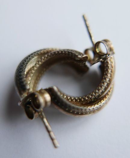Vintage Sterling Silver 925 Earrings 1,9g