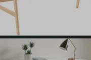 Brand New Home Comforts Desk - Matt White / Wood Legs (Unopened)