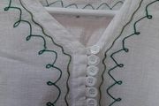 vintage cheese cloth top