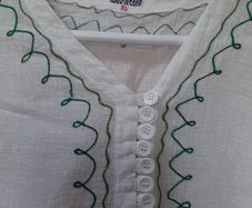 vintage cheese cloth top