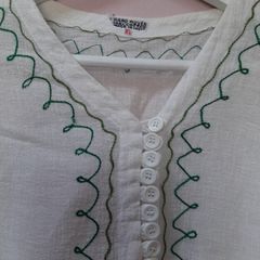 vintage cheese cloth top