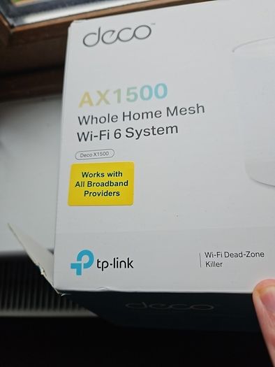 TP Link Deco X1500 mesh wifi