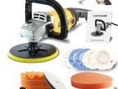 BRAND NEW Rotatory Car Polisher 180mm Disc Orbital Electric Polishing Machine M14 High Power 6 Variable Speed Paint Care Tool