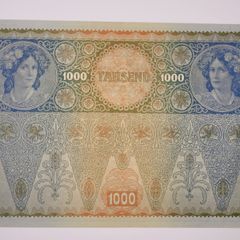 Austria, 1000 Krone, 1902 notes XF - UNC
