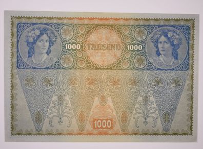 Austria, 1000 Krone, 1902 notes XF - UNC