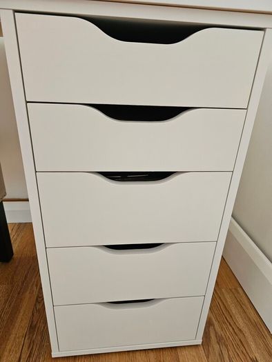 Office desk with drawers unit