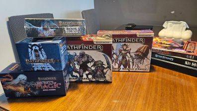 Pathfinder 2E Battle Cards & Spell Cards Bundle - BRAND NEW