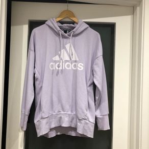 Adidas Lilac Hoodie (Size M)
