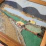 Mid-century pair of framed mixed media/Tweed west of ireland scenes Image 2