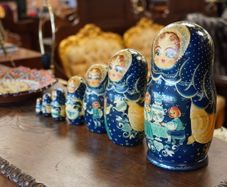 Vintage Russian Matryoshka Dolls