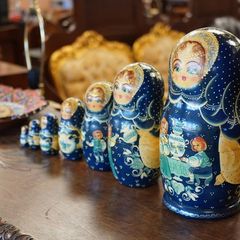 Vintage Russian Matryoshka Dolls