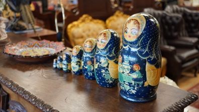 Vintage Russian Matryoshka Dolls