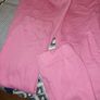 Pink tracksuit bottom Image 2