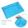 Magnetic Heat Insulation Silicone Pad Desk Mat Maintenance Platform 45x30cm Image 8