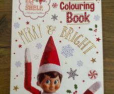 The Elf on the Shelf a Christmas tradition Jumbo Colouring Book
