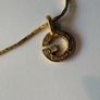 Gucci G Necklace Authentic Vintage-Gold Plated Image 3