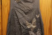 Oasis summer strapless grey mini dress (free postage)