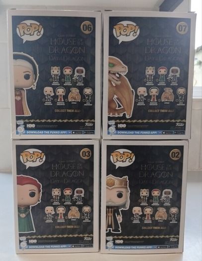 House of the Dragon Funko Pops