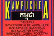 Various artists double gatefold concert for Kampuchea. Record is nm. See pictures for list of artists
