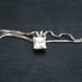 925 Sterling Silver Pendant with chain 3,2g L-18" Image 5