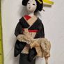 Vintage Japanese Geisha Figurine,  doll Image 2