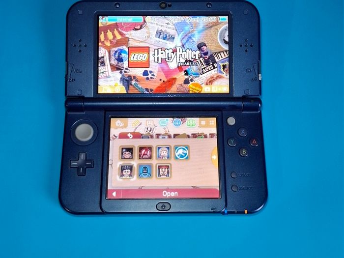New 3DS XL Metallic Blue (Modded)