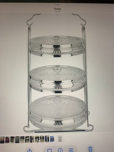 newbridge silverware cake stand