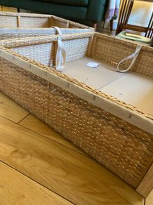 Under bed storage baskets