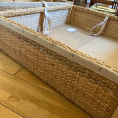 Under bed storage baskets