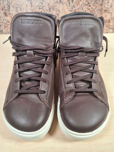 Birkenstock Bend Mid Casual Brown Leather Trainers Boot Runners Size Uk 7 Eu 41 Mens Womens Unisex