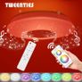 60W Smart LED Ceiling Light Lamp RGB Bluetooth Music Speaker Dimmable APP Remote Image 6