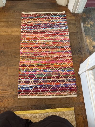 60 by 110 recycled polyester rug
