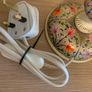 Shabby chic antique lamp Image 5