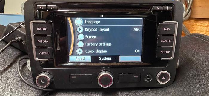 Vw Radio Satnav Rns 315 with dab