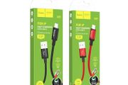 Hoco X89 Lightning 2.4A Braided Charging Cable 1M Black