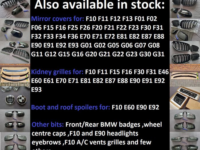 BMW 3 Series E90 E91 Pre-Lci M-Sport Front Bumper Lip Brand New