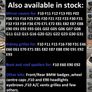 BMW 3 Series E90 E91 Pre-Lci M-Sport Front Bumper Lip Brand New Image 8
