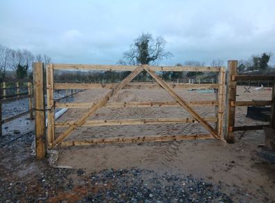 Timber gate