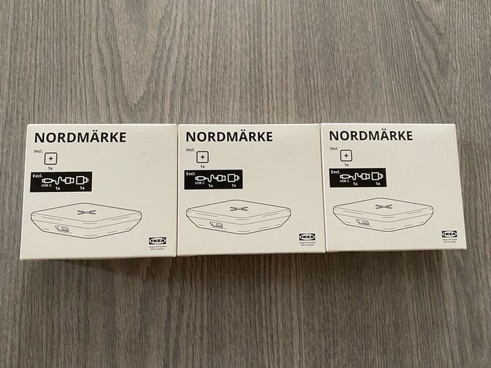 IKEA NORDMARKE Portable qi Wireless Charger, power bank