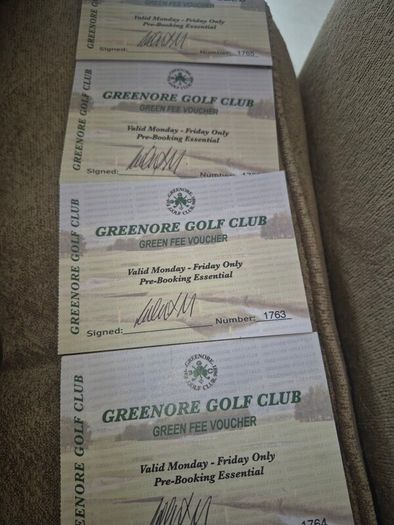 Greenore Golf tickets