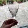 Raindrops Galway Crystal white wine glasses Image 3