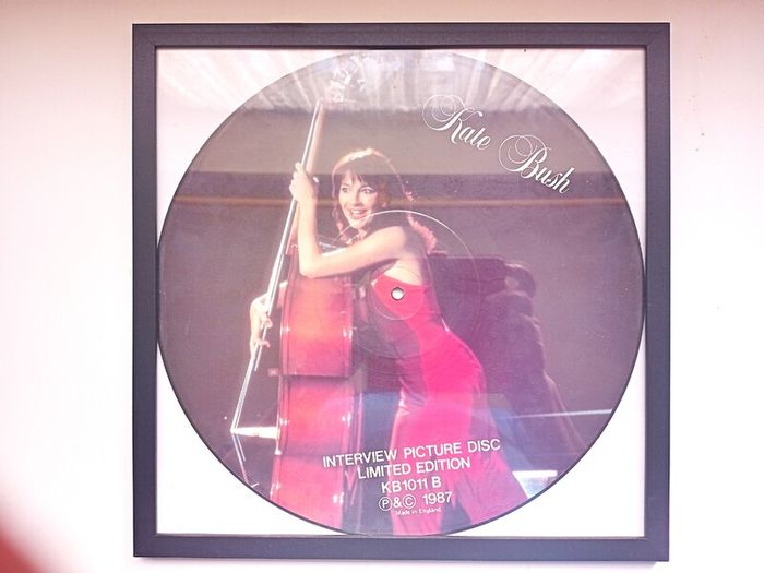 Framed Kate Bush Interview Pic Disc