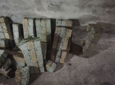 rubble and bricks
