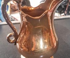 Antique lustre pitcher