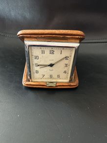 Vintage travel clock