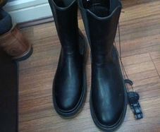 Primark  Calf Length Black  Boots.  S. 7  B.N.W.T